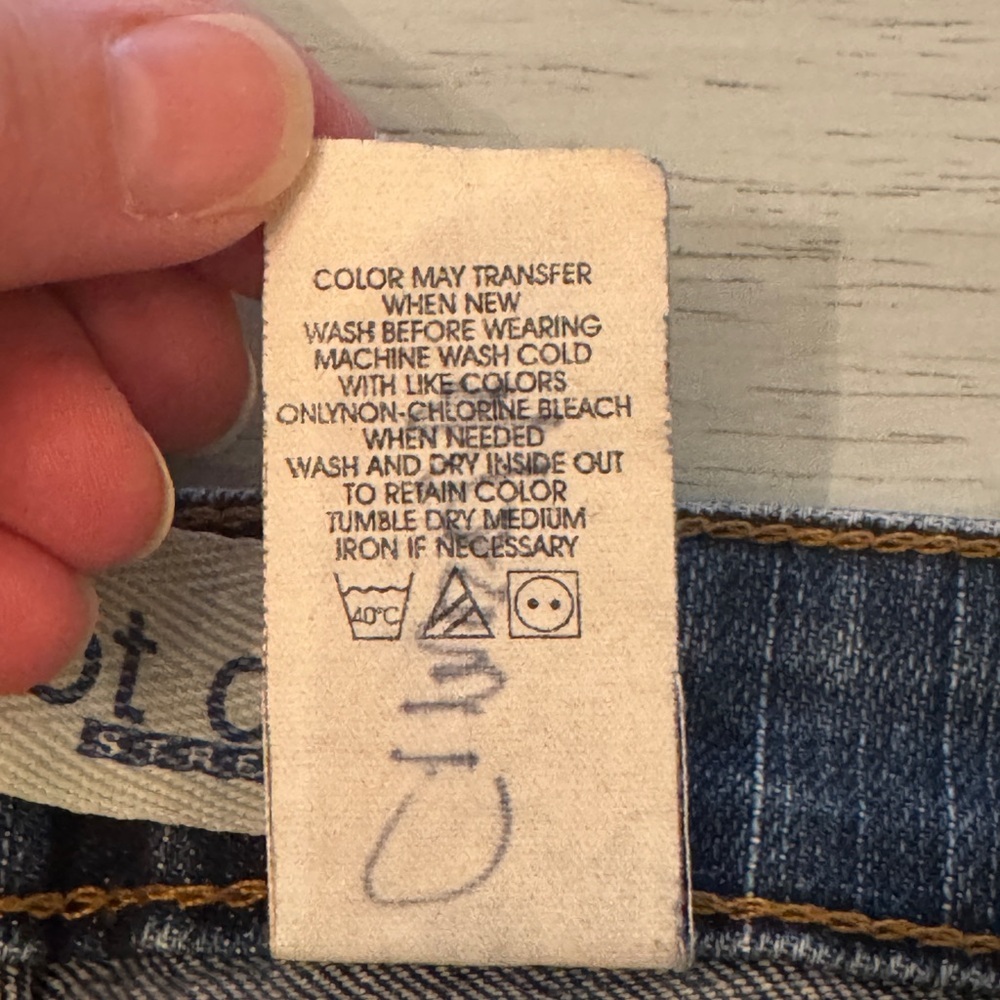 GAP | Y2K Boot Cut Stretch Denim Jeans Sz 2 - Picture 4 of 7